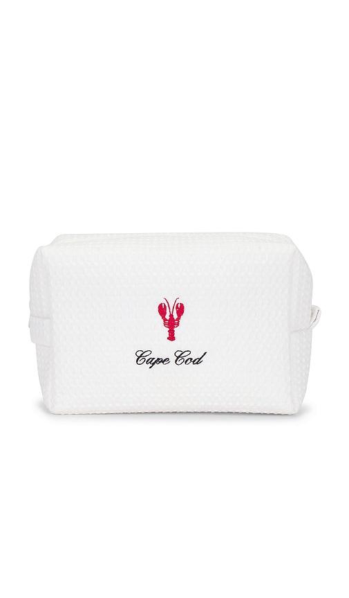 abbode cape cod waffle pouch in cloud.