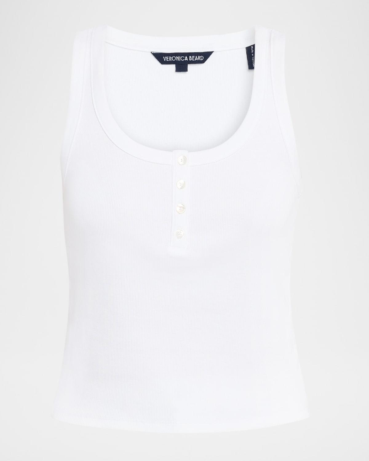 abbott ribbed henley tank top