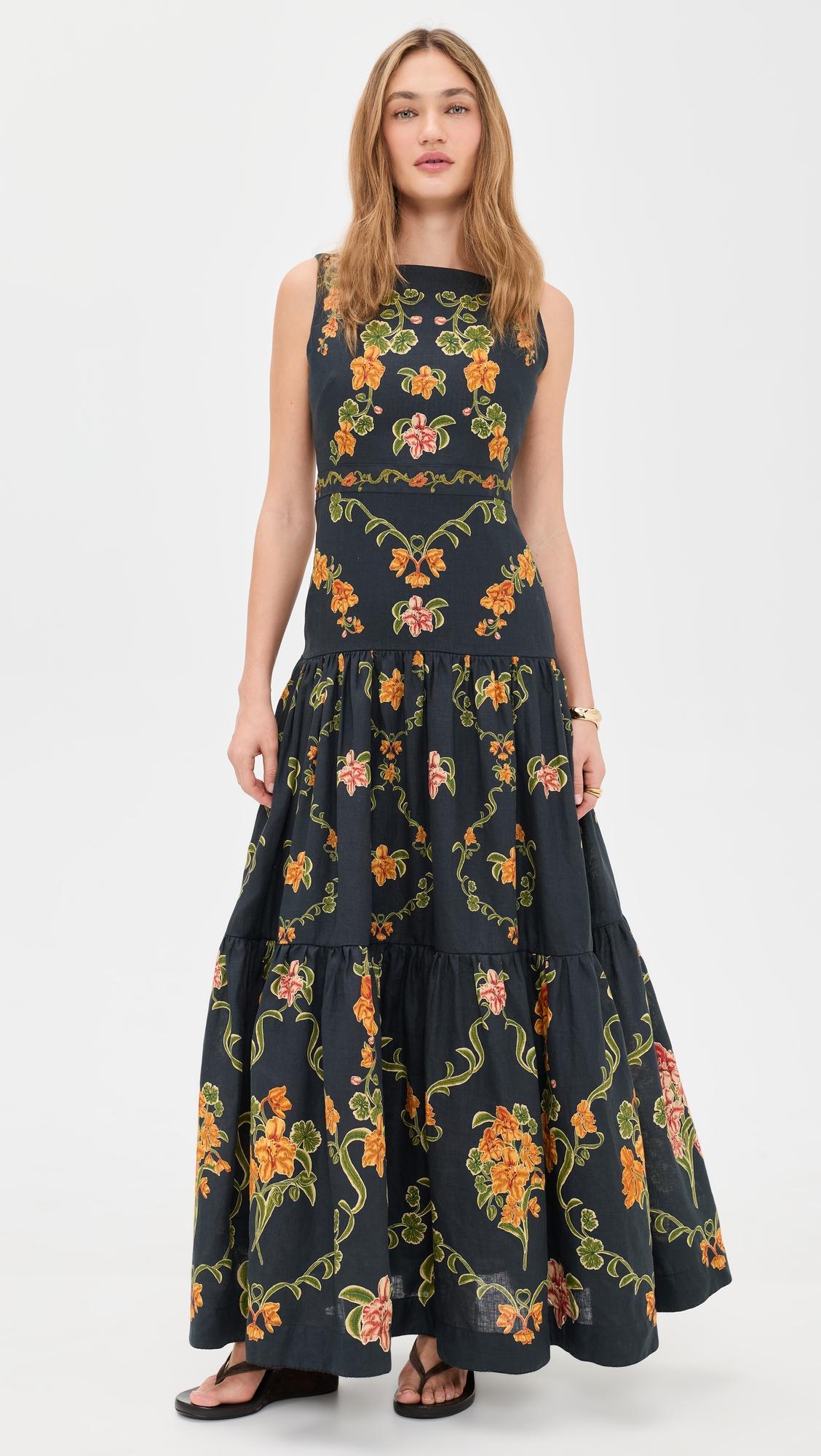 abeja cordillera maxi dress