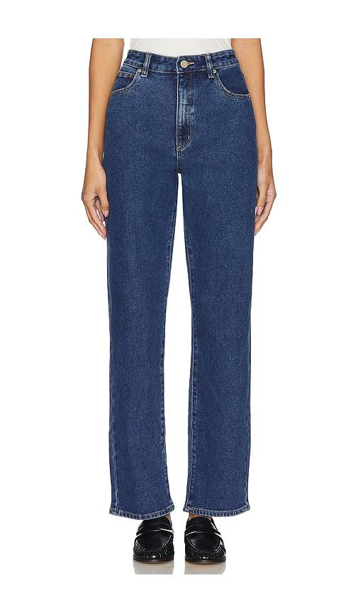 abrand 94 straight jeans in denim-medium.