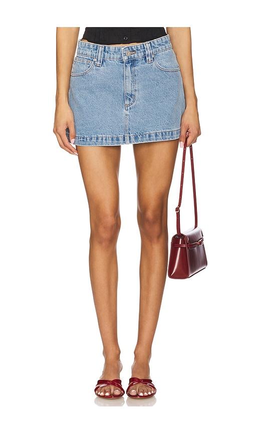 abrand 95 aline skirt in blue.