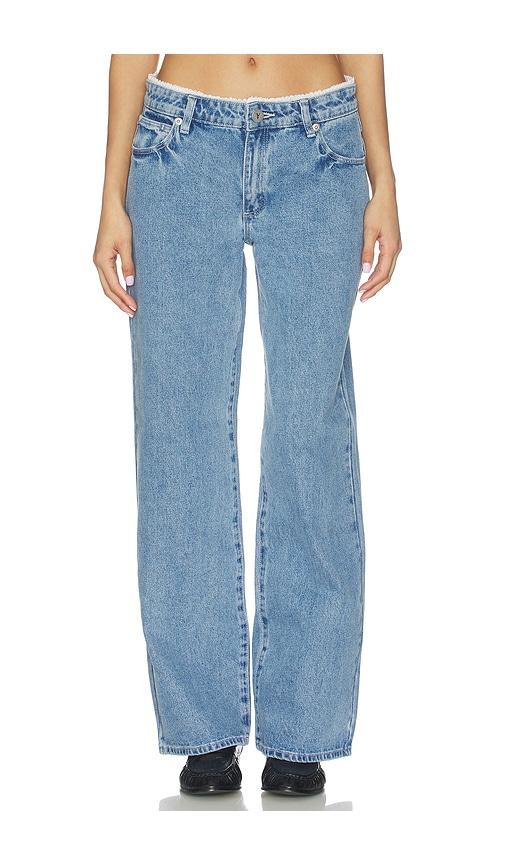abrand 99 baggy jeans in blue.