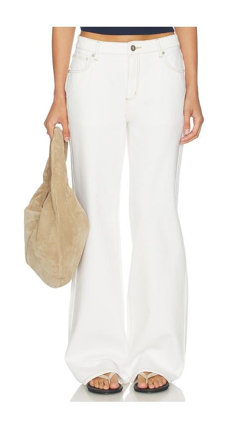 abrand 99 baggy jeans in ivory.