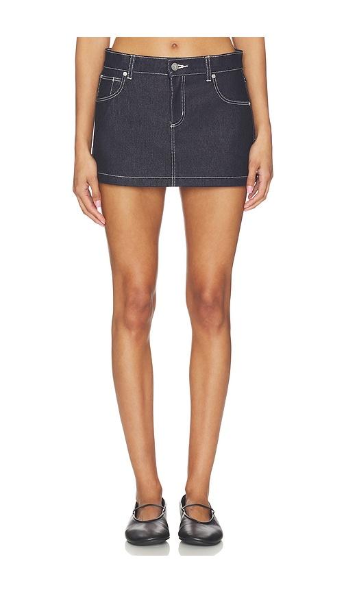 abrand 99 skirt in blue.