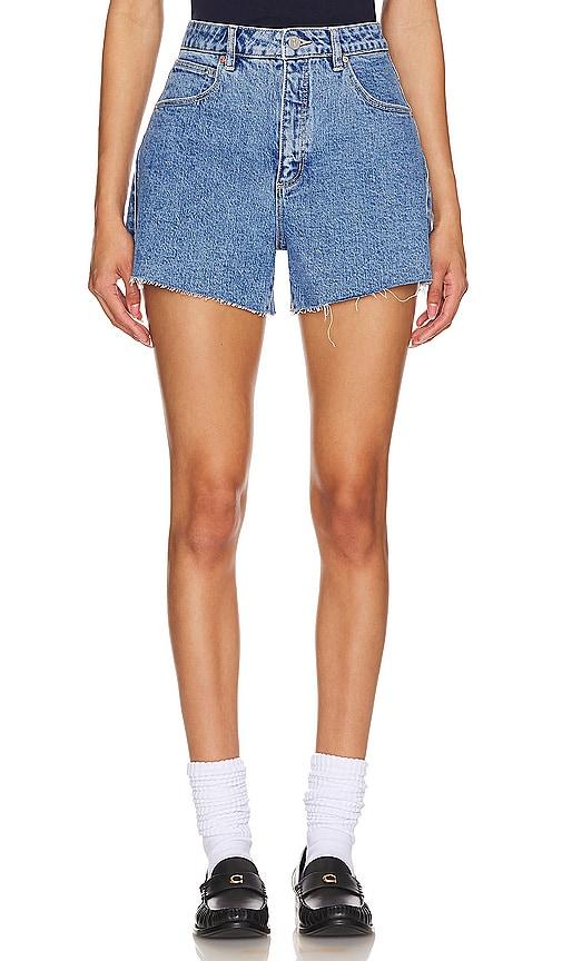abrand a venice short in denim-medium.