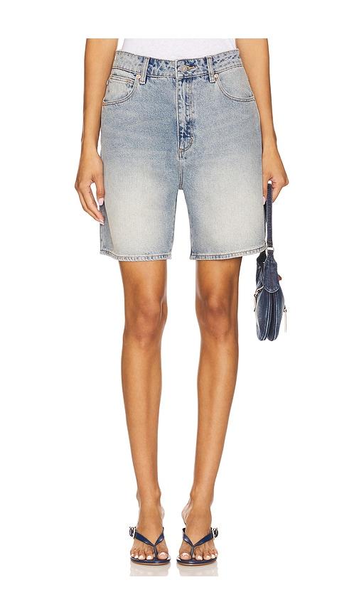 abrand carrie short in blue.