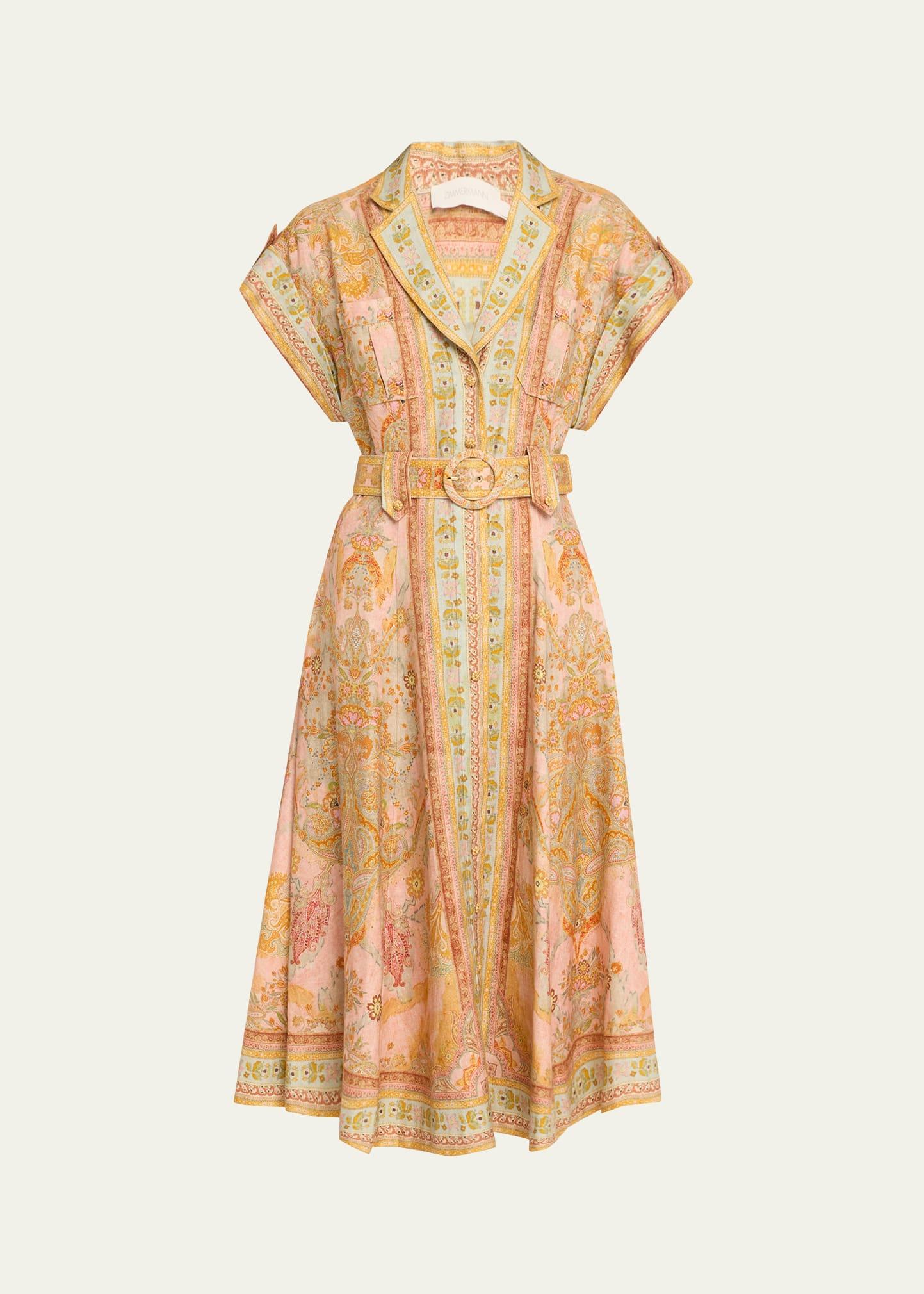 acacia midi shirtdress
