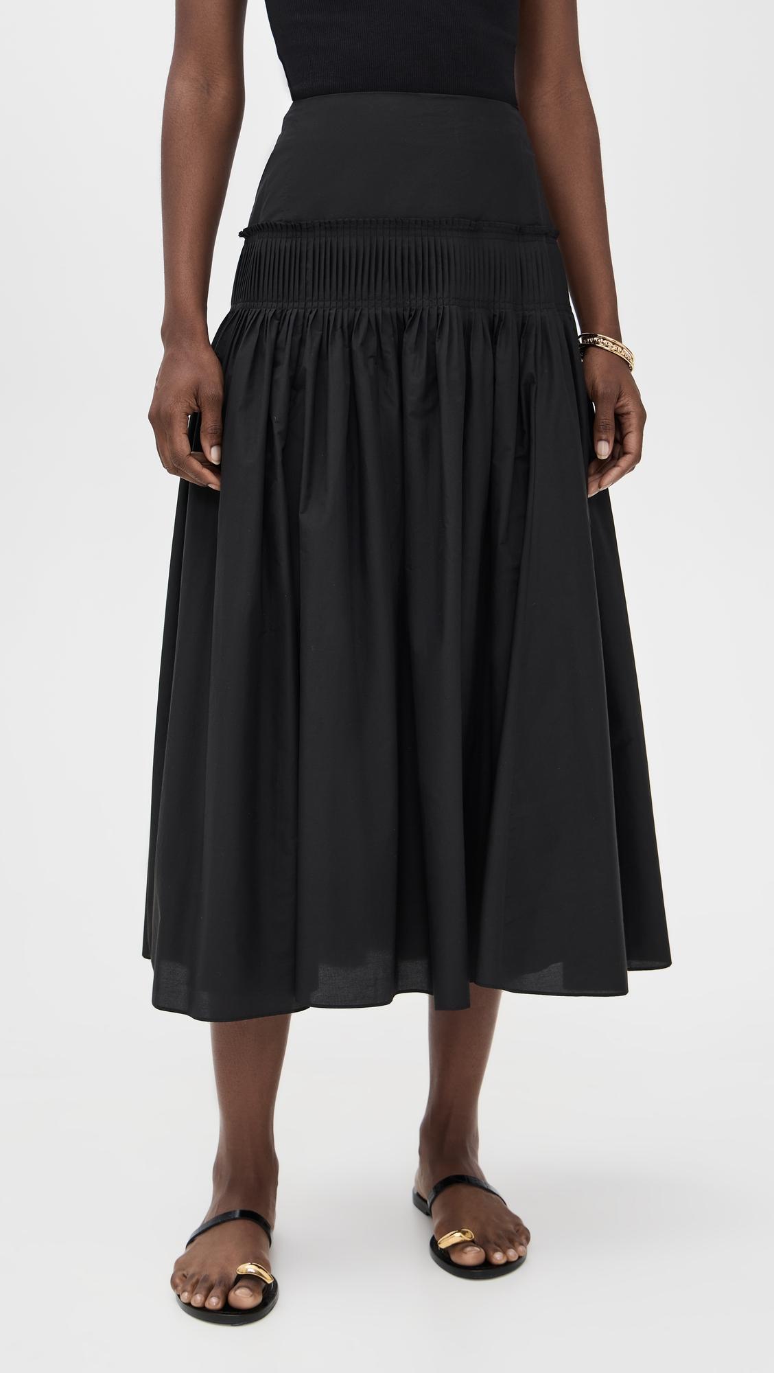 accordion yoke skirt