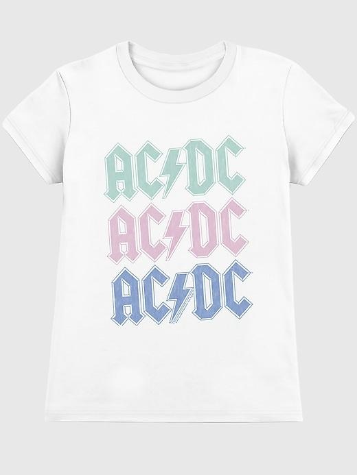 acdc  graphic t-shirt for women