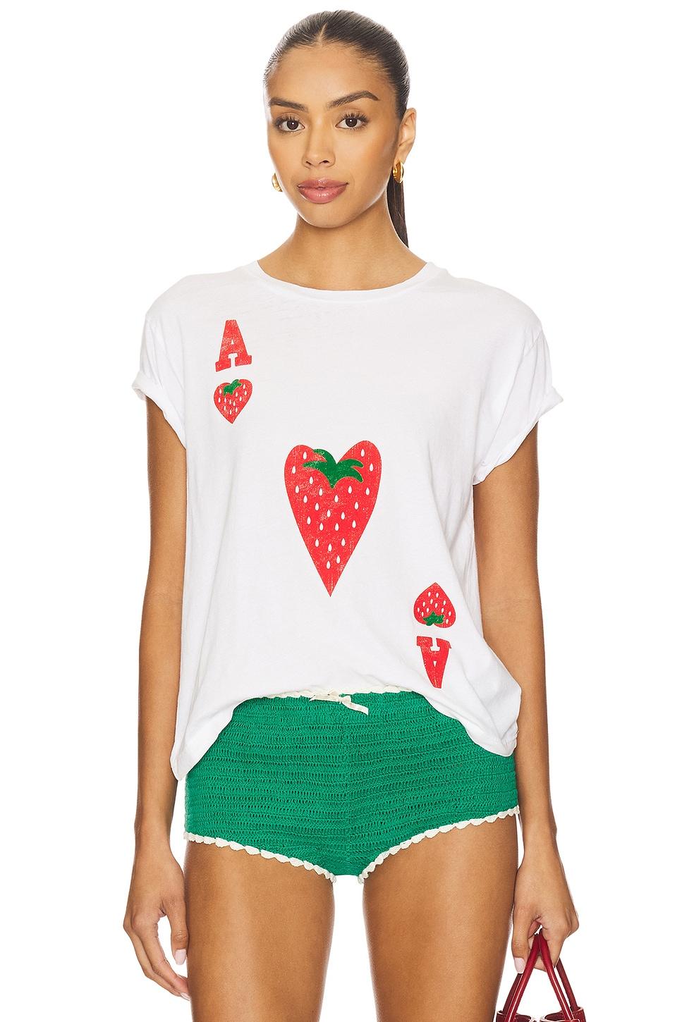 ace of strawberries solo tee shirt