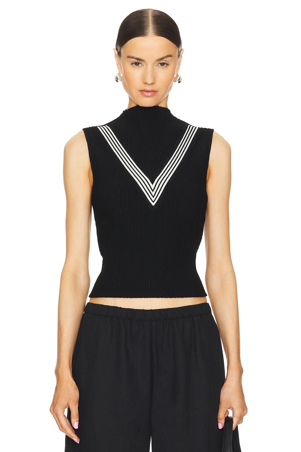ace sleeveless mockneck