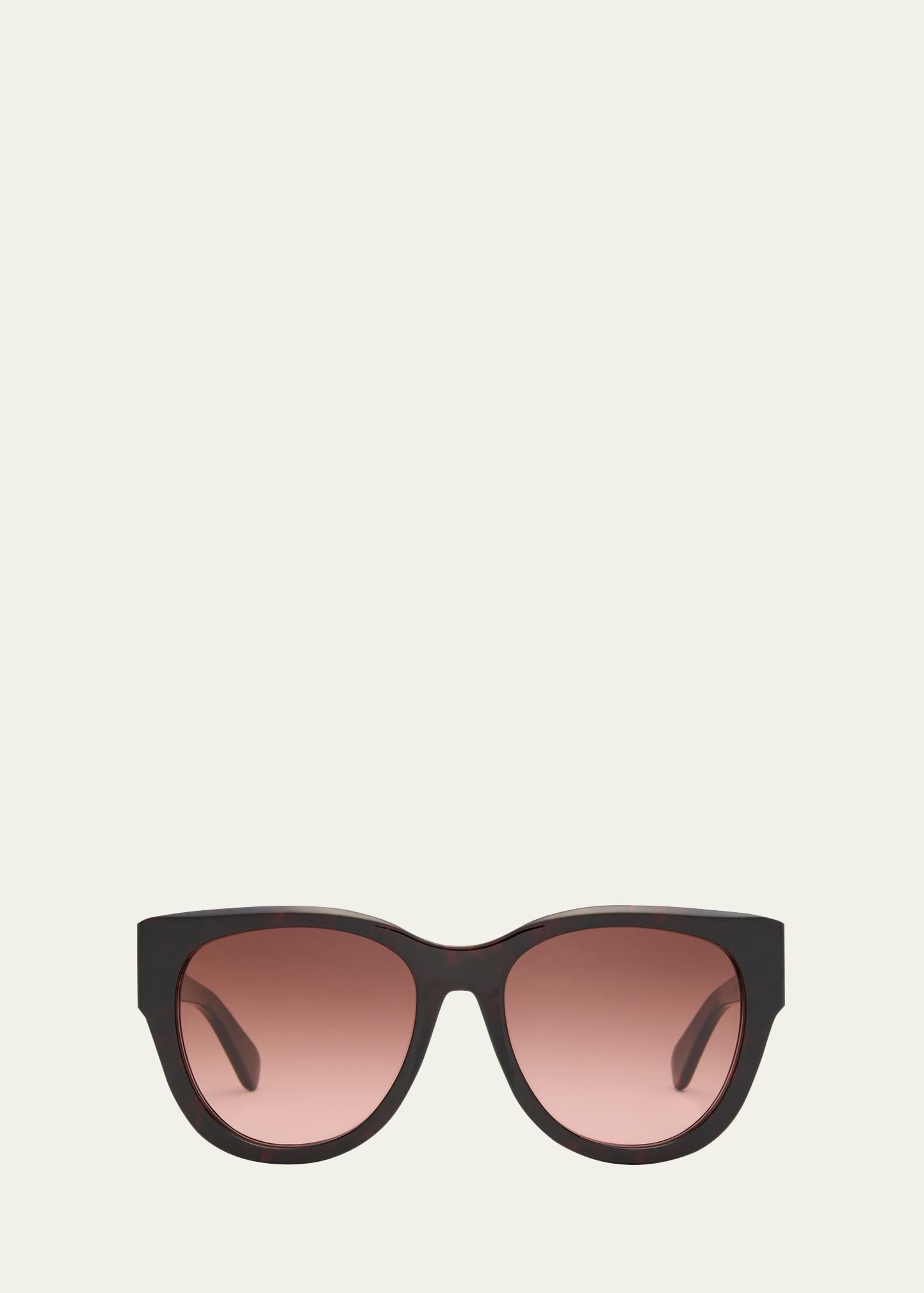 acetate cat-eye sunglasses