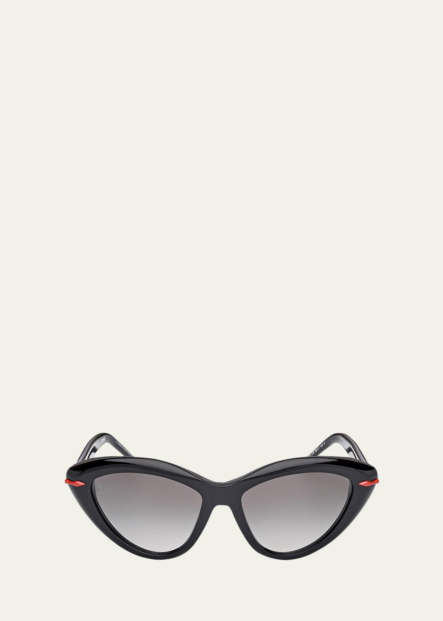 acetate cat-eye sunglasses