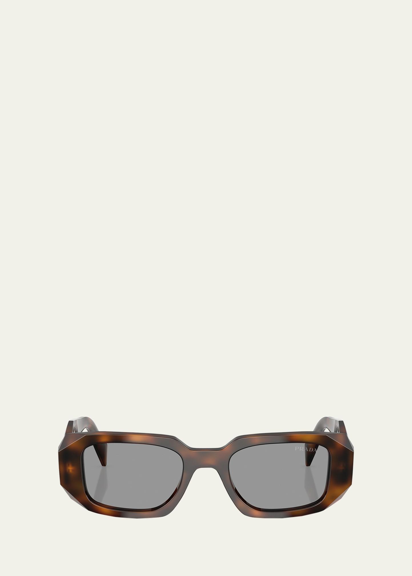 acetate rectangular sunglasses