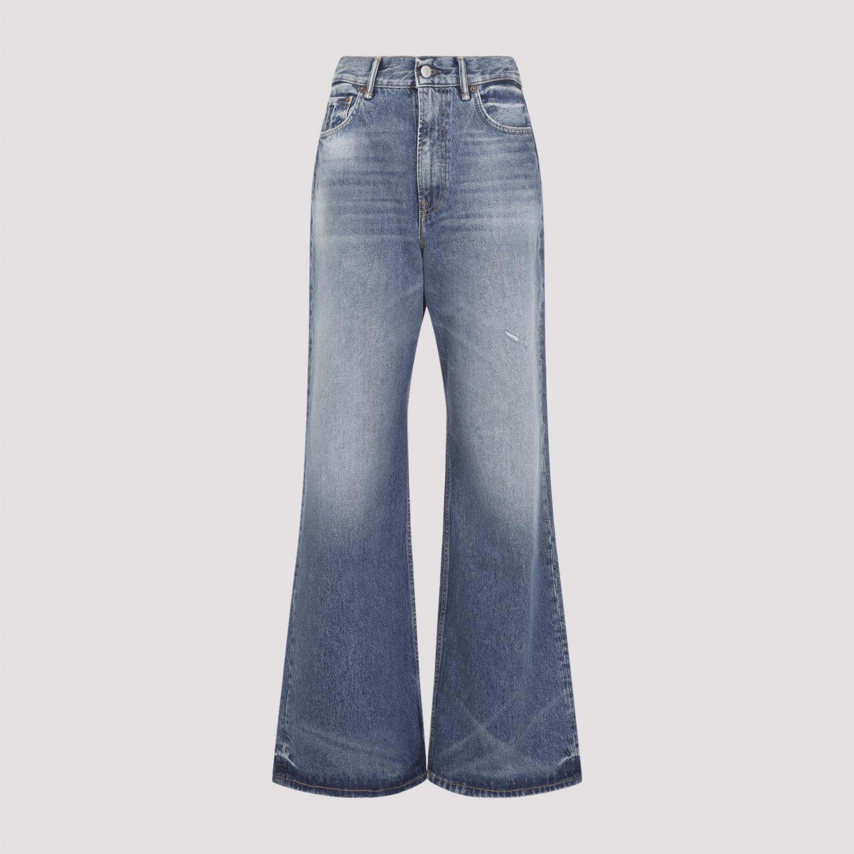 acne studios 2022 jeans blue cotton - women