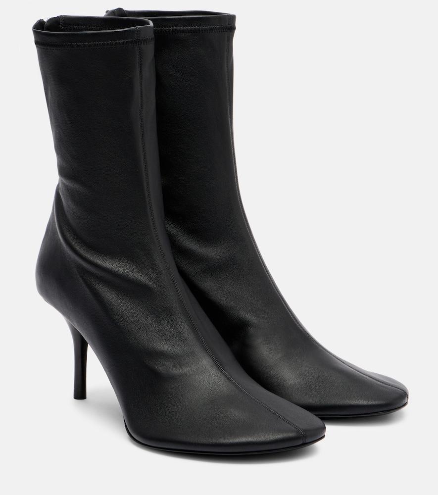 acne studios 75 leather ankle boots