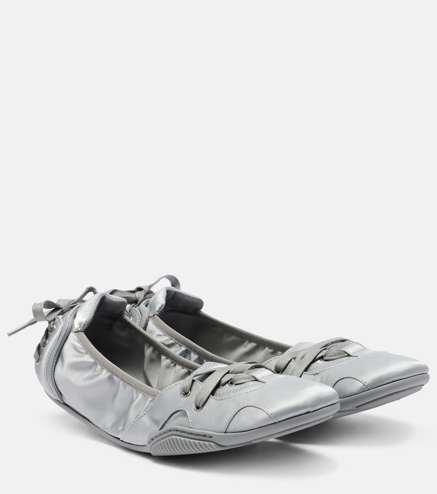 acne studios bilaria satin sneakers