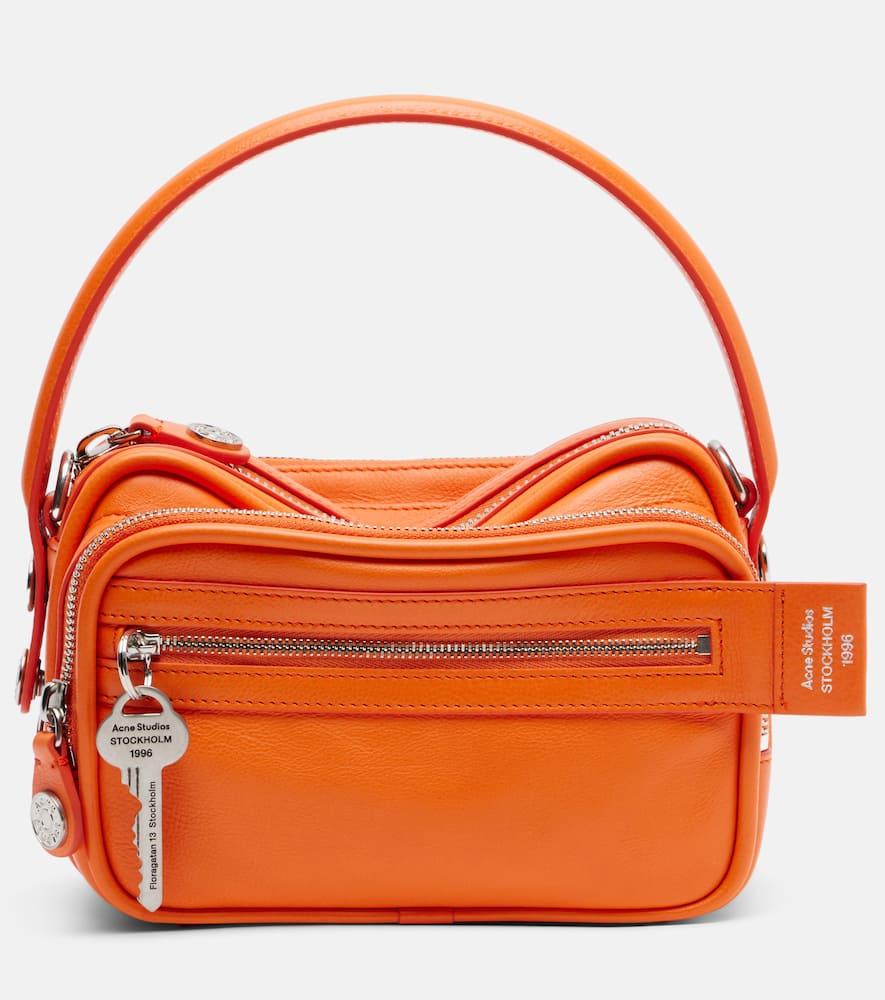 acne studios camero kit leather crossbody bag