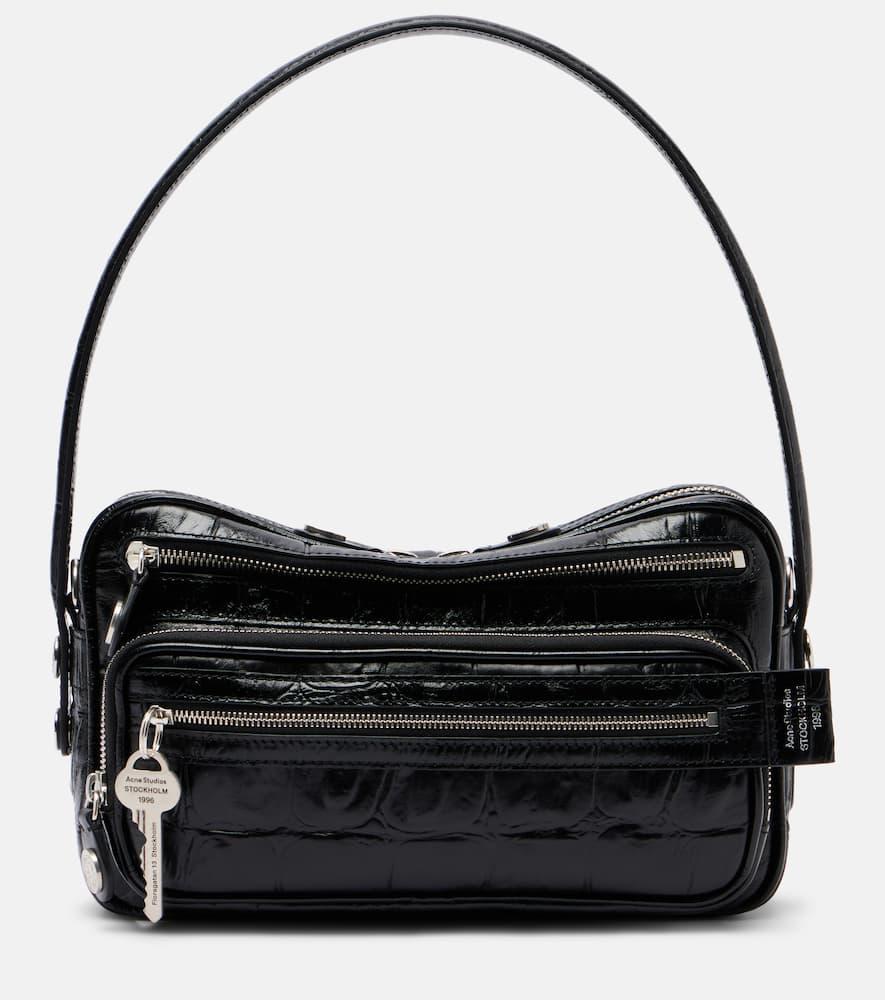 acne studios camero party leather shoulder bag