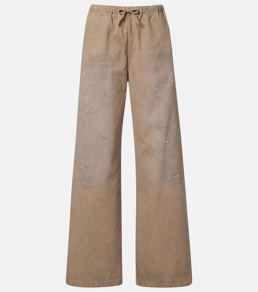 acne studios cotton twill wide