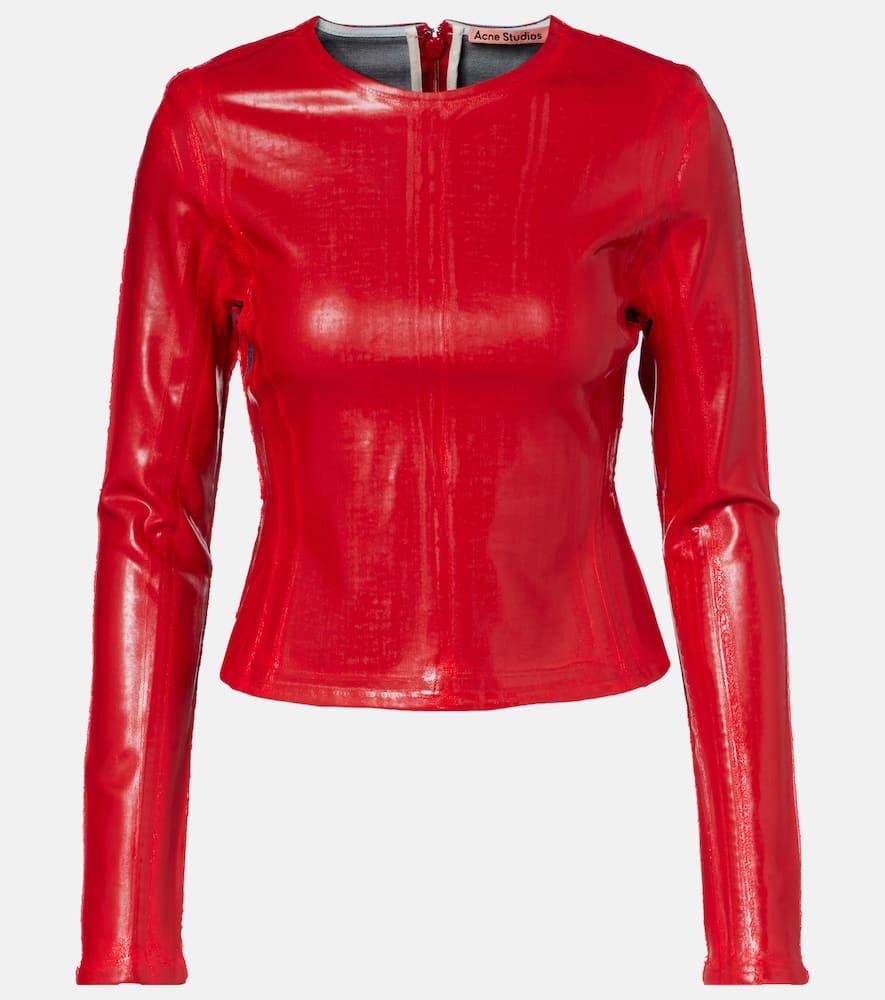 acne studios crop top