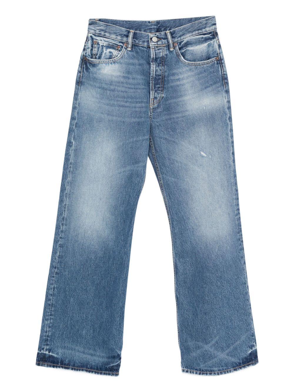 acne studios denim cotton jeans