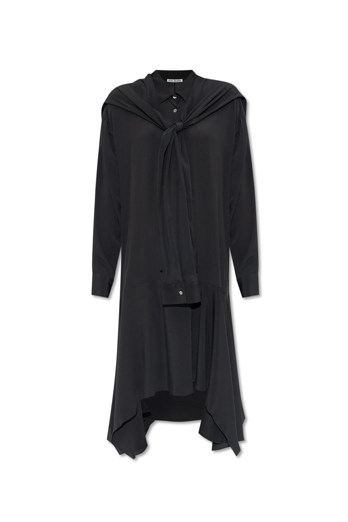 acne studios dress with collar