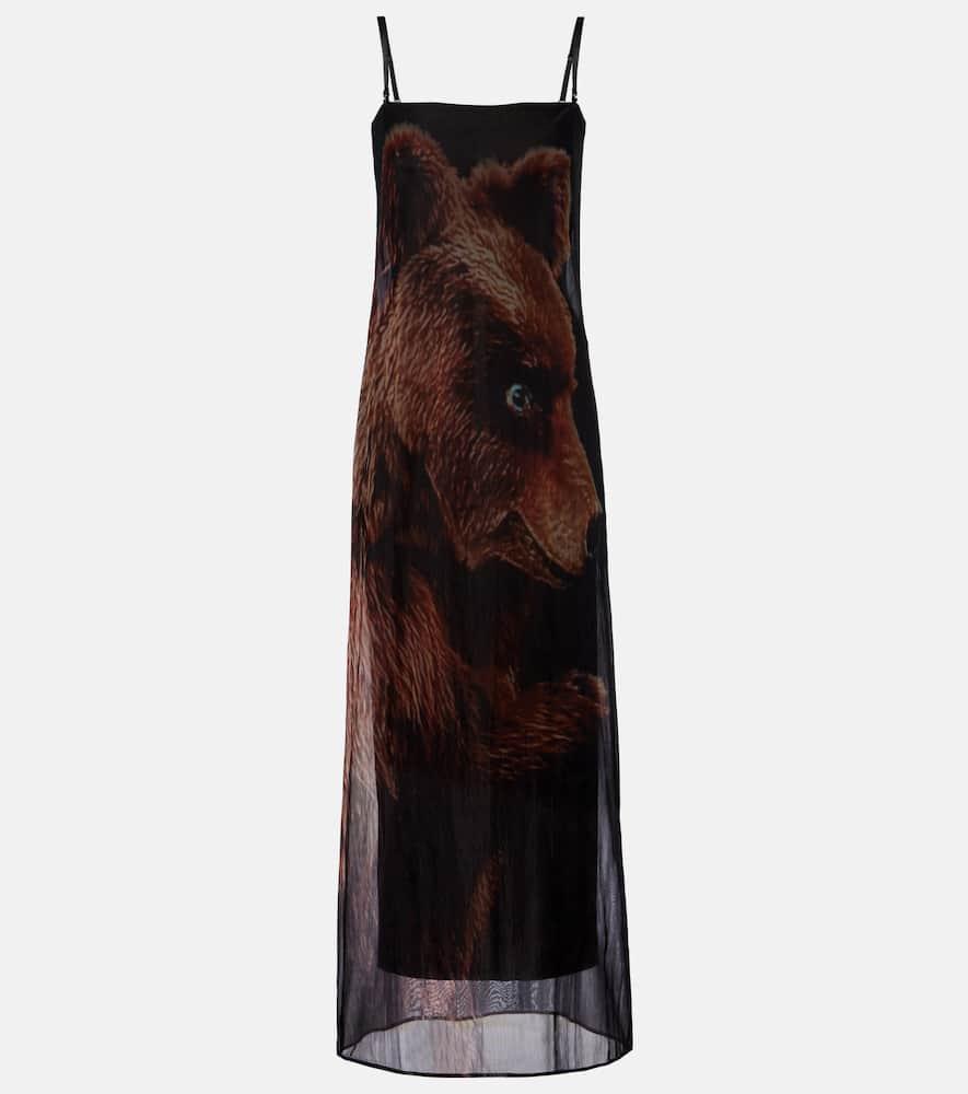 acne studios jersey maxi dress