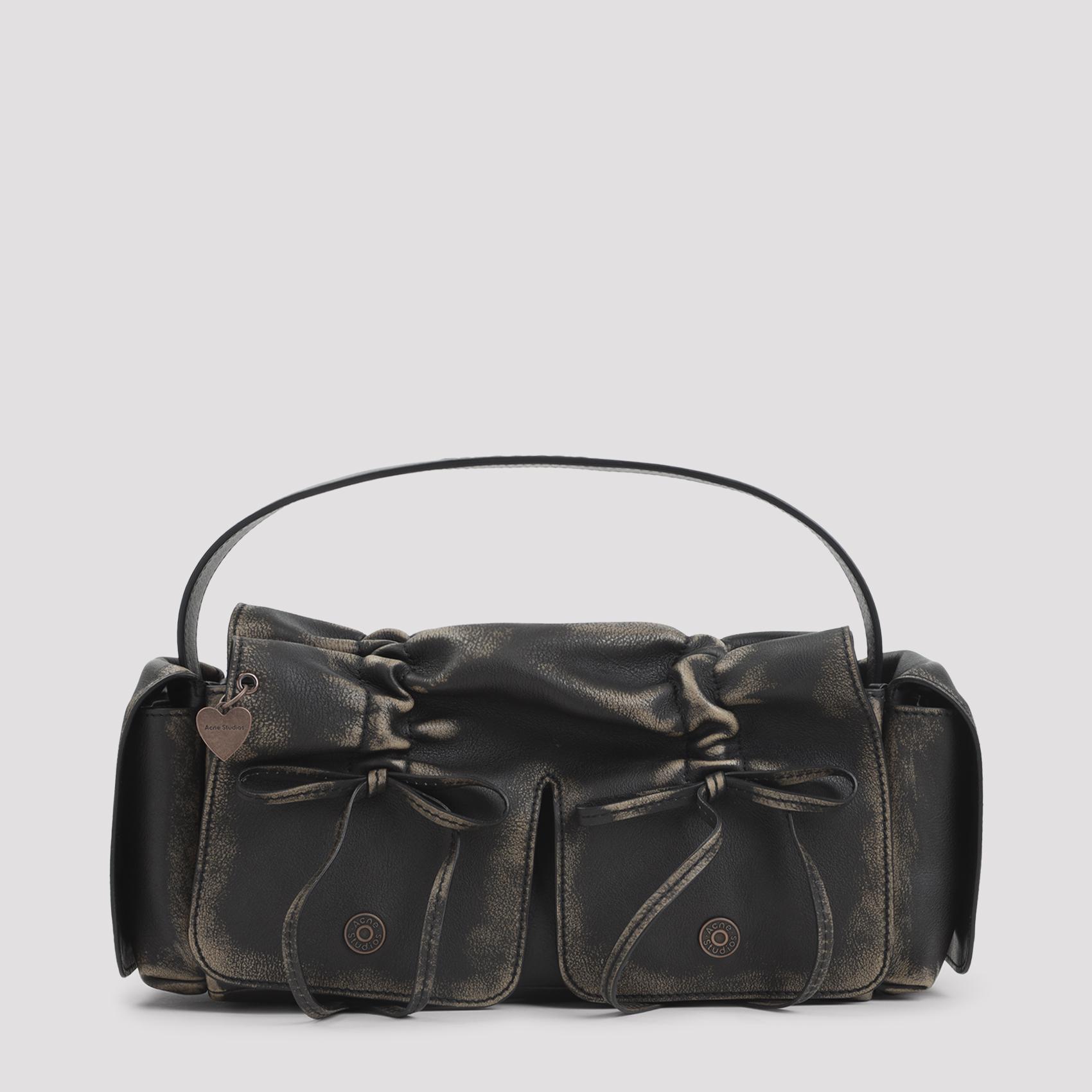 acne studios multipocket vintage bag brown calf leather - women