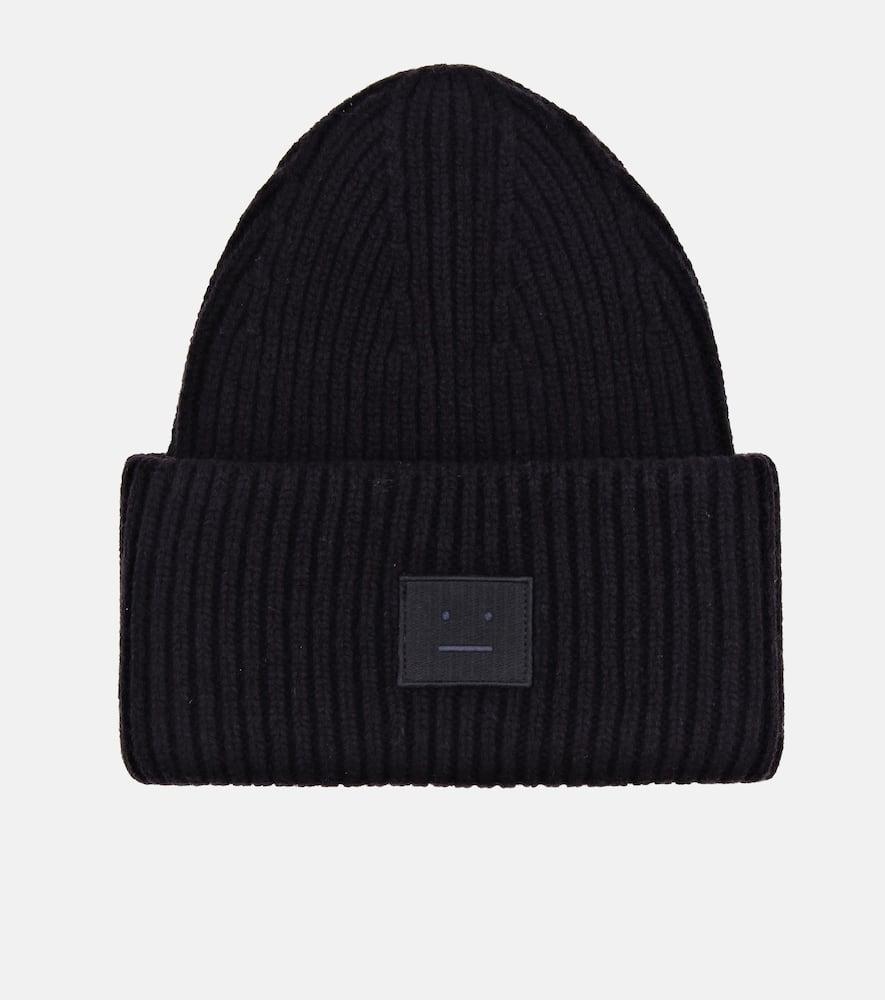 acne studios pansy wool beanie