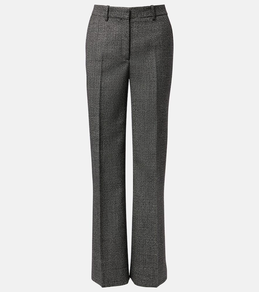 acne studios pekko houndstooth wool wide