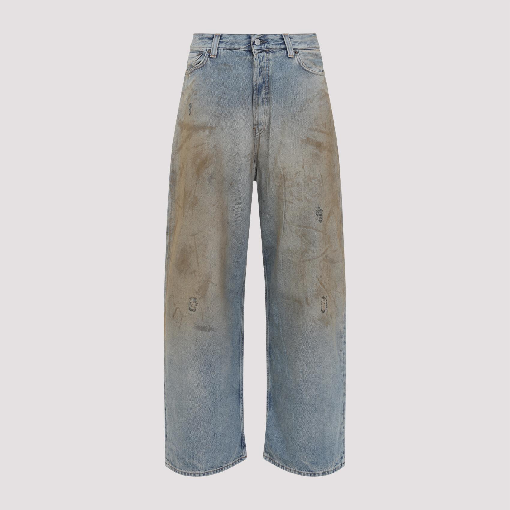 acne studios penicillin jeans blue cotton - women