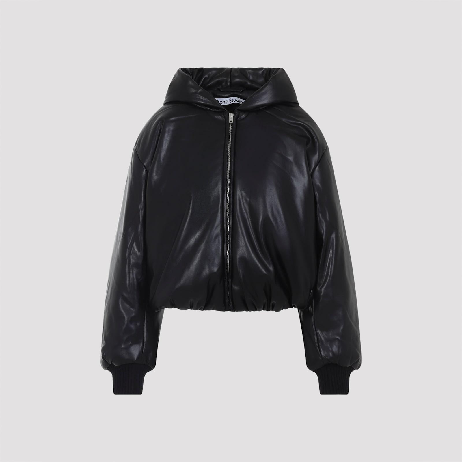 acne studios polyester bomber jacket