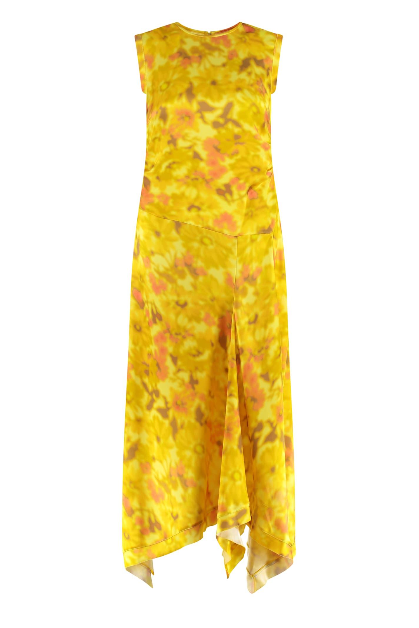 acne studios printed dress