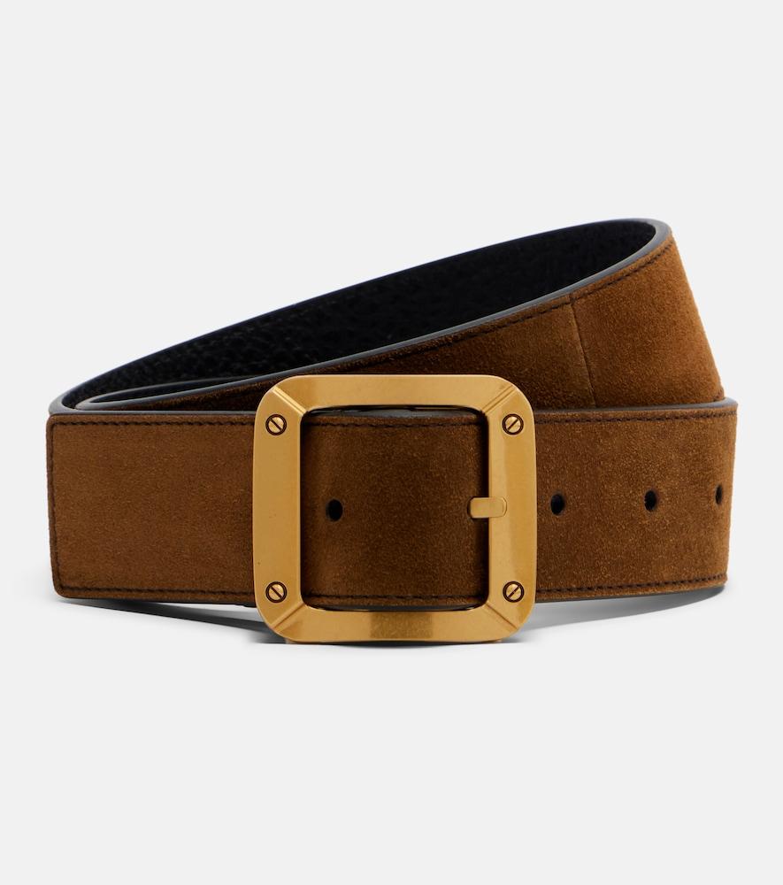 acne studios reversible suede belt
