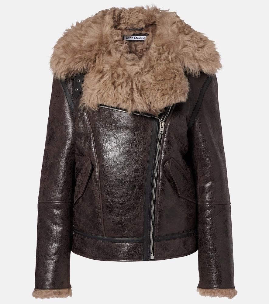 acne studios shearling