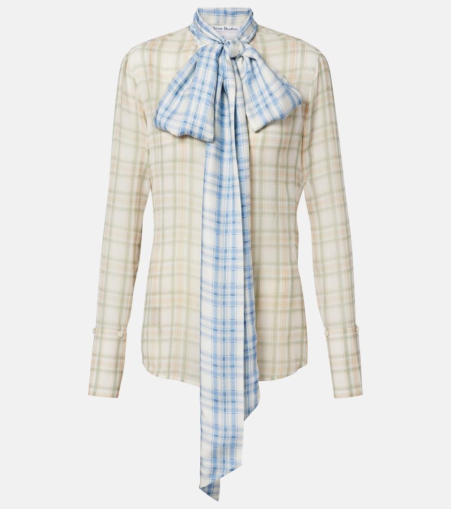 acne studios sheer tie