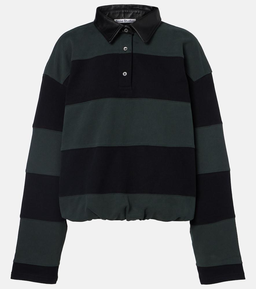 acne studios striped cotton sweater