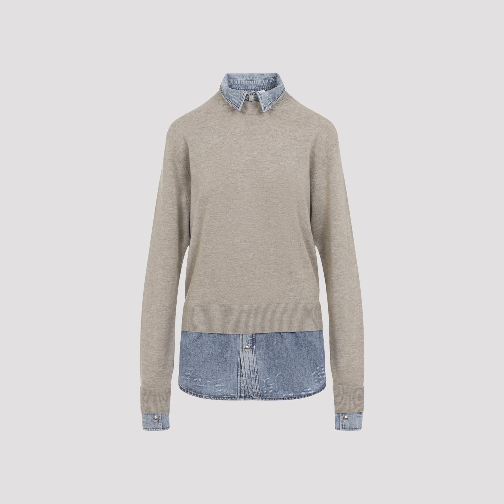 acne studios sweater nude & neutrals wool - women