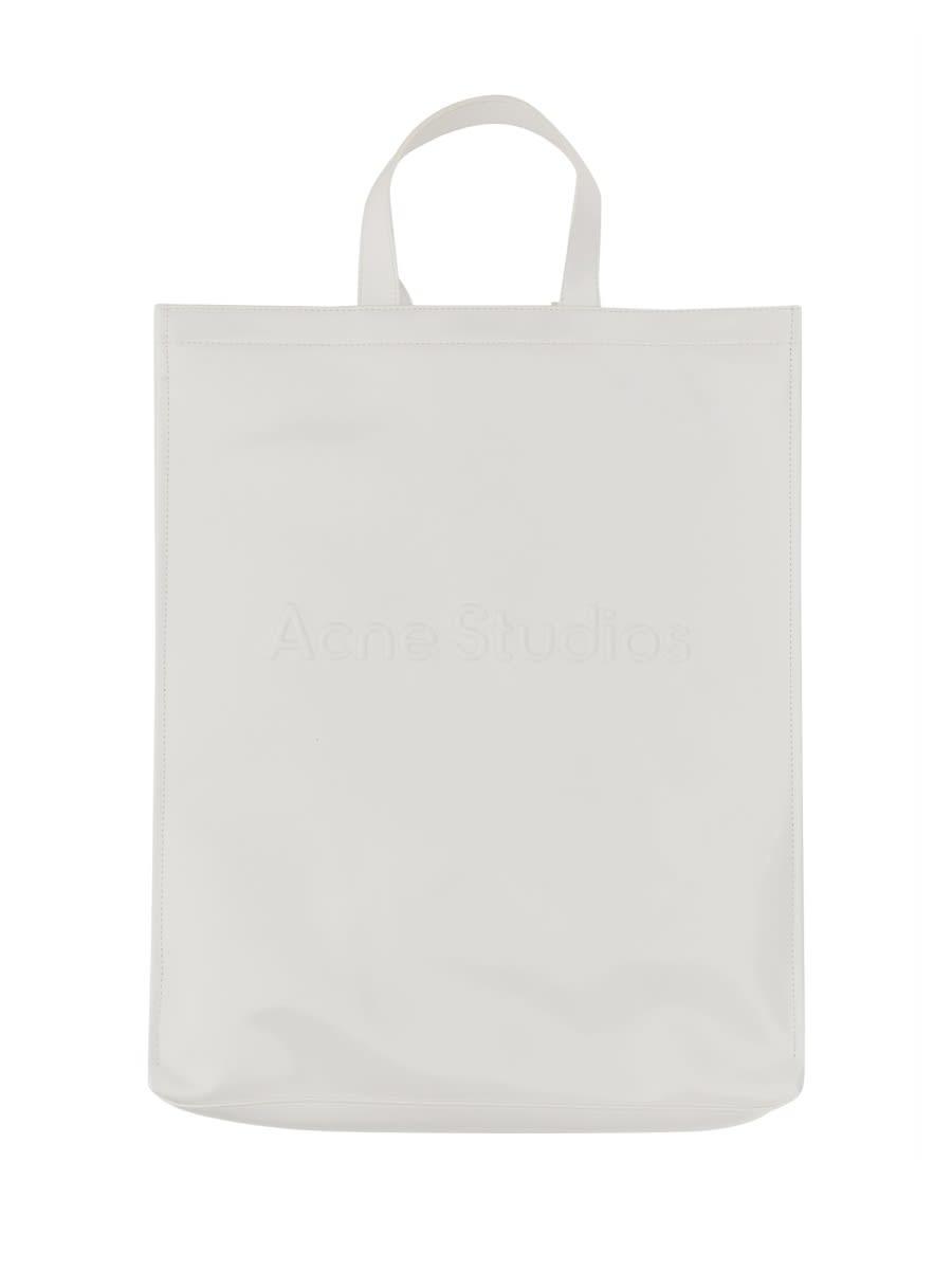 acne studios tote bag with logo