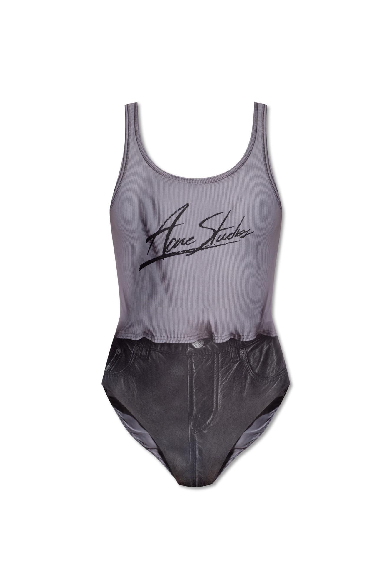 acne studios trompe loeil swimwear