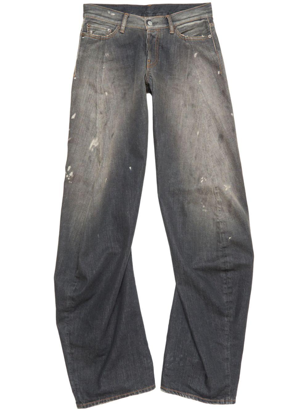 acne studios wide-leg denim jeans