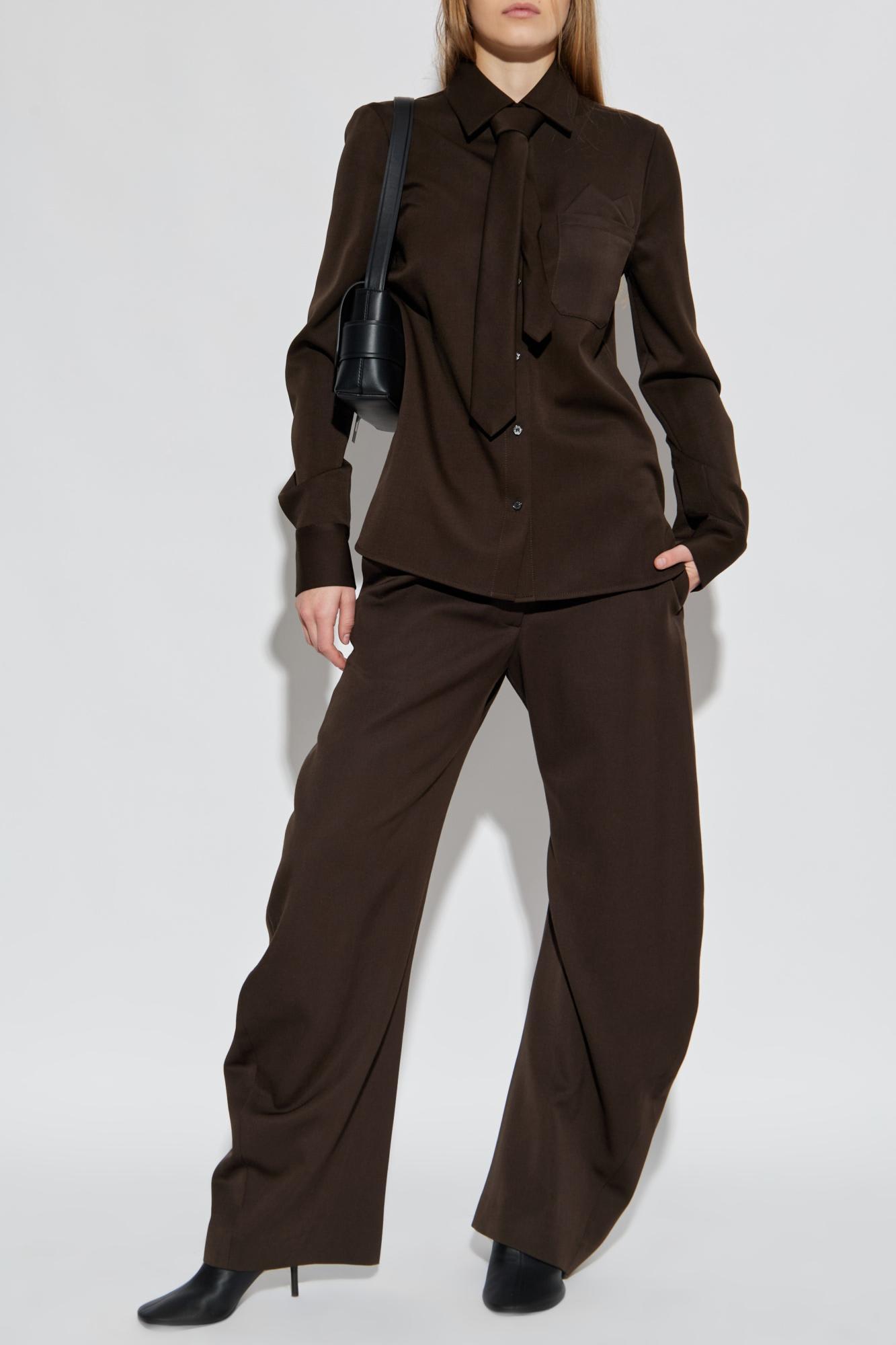 acne studios wool shirt