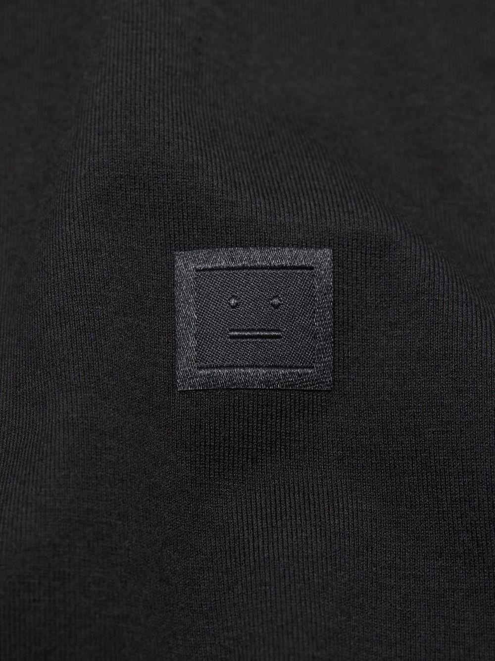 acne t-shirts and polos black cotton - women