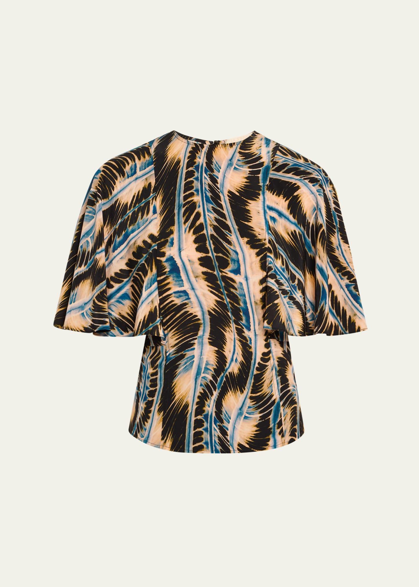ada flutter-sleeve top