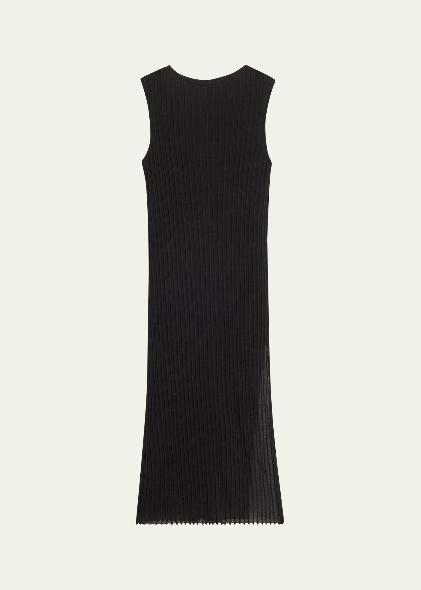 ada sleeveless rib knit maxi dress
