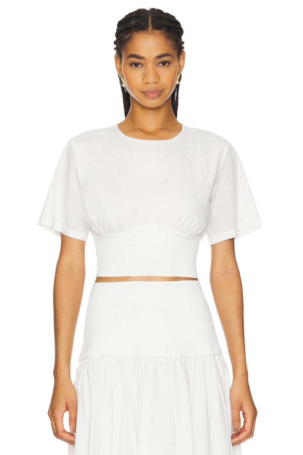 adair crewneck crop top
