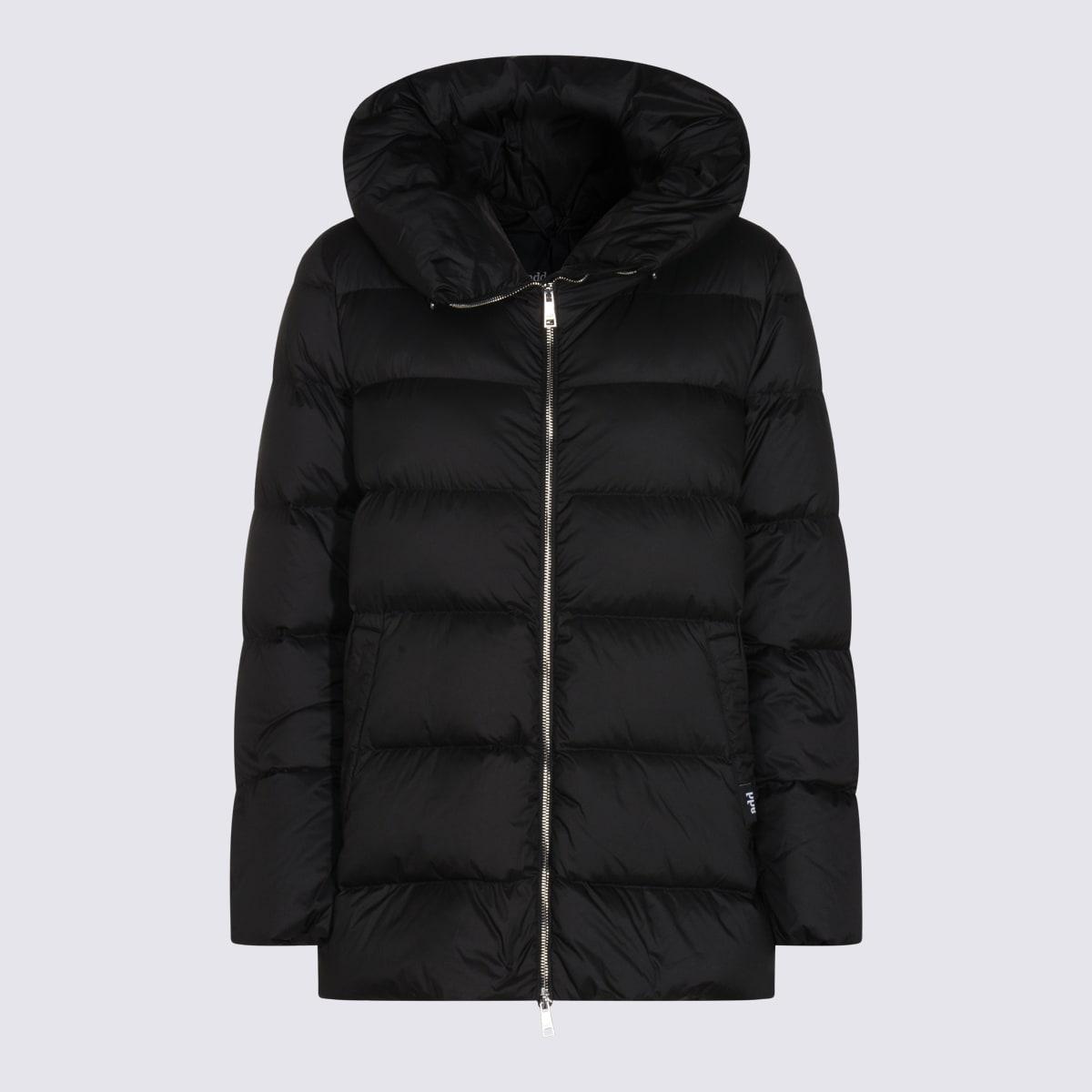 add black down jacket