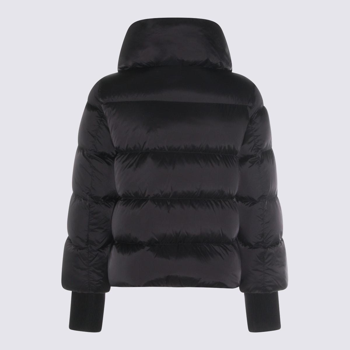 add black down jacket