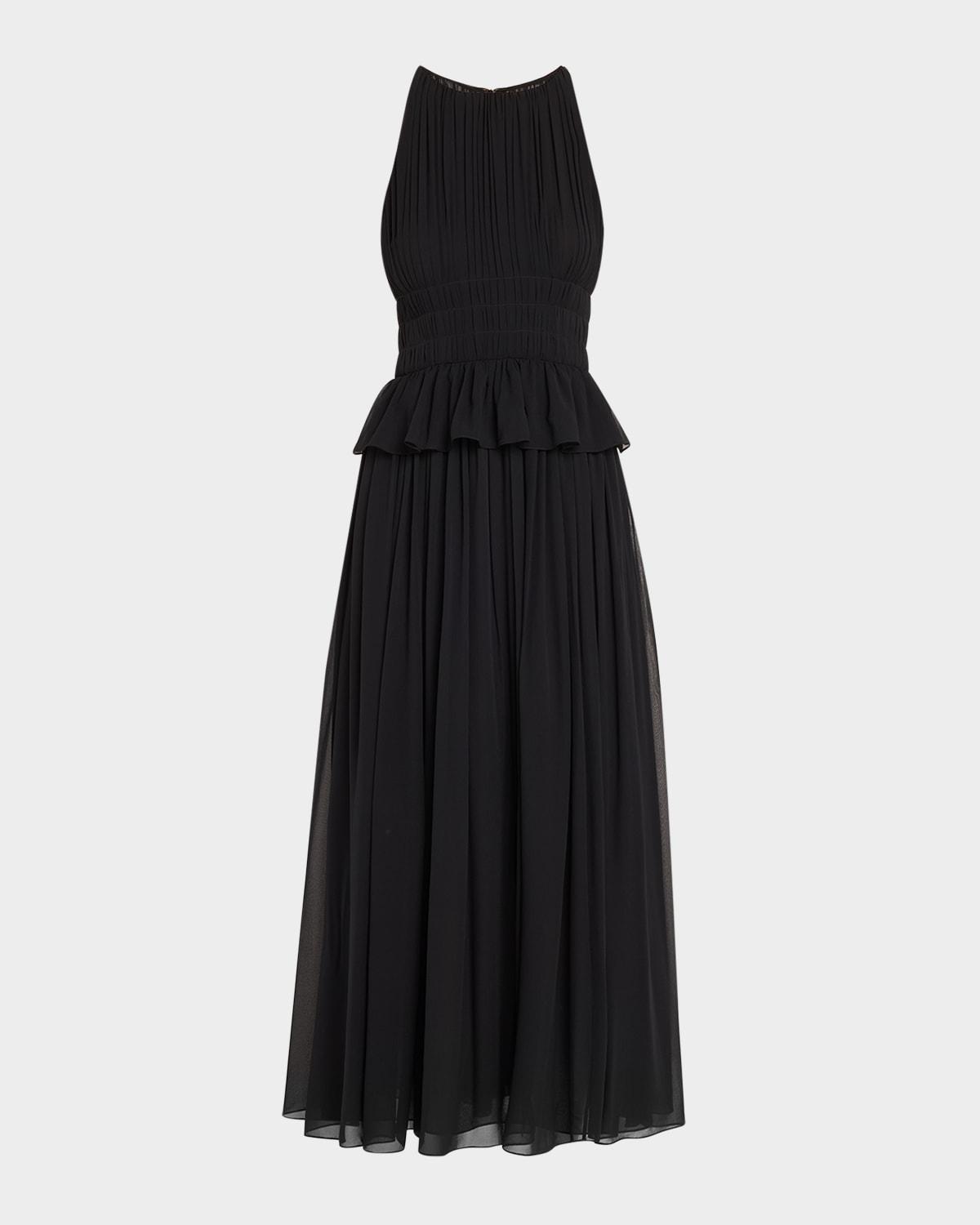adeline silk midi dress